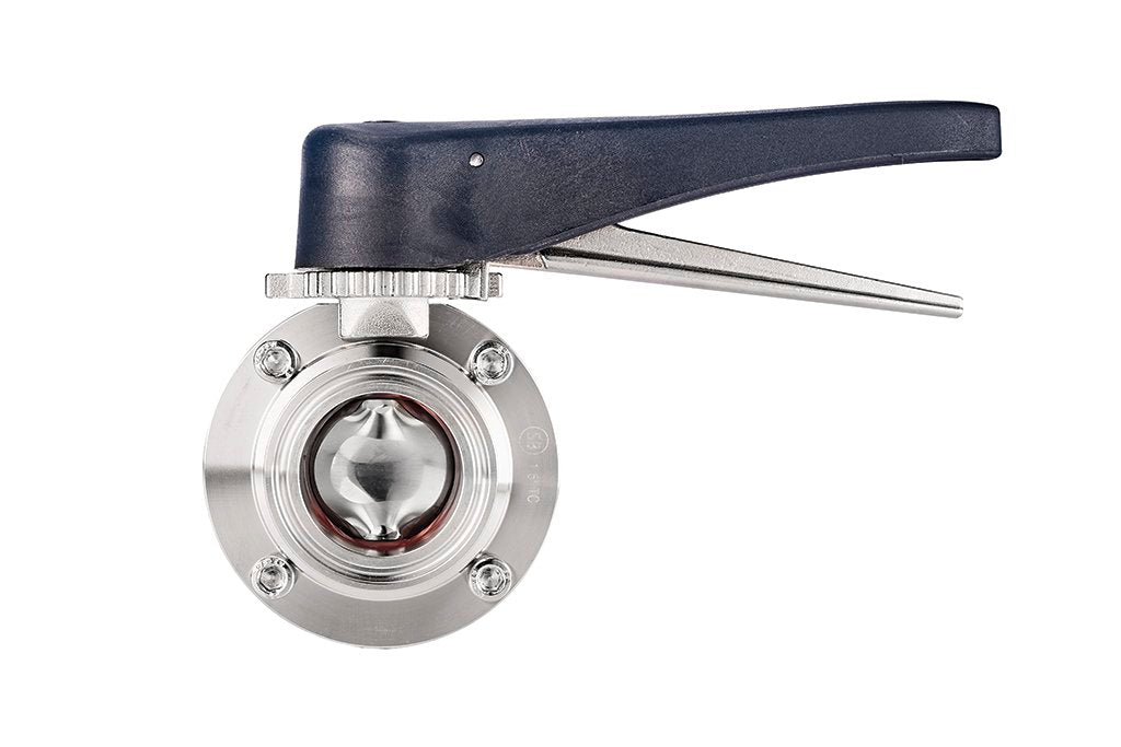 1.5" TC Butterfly Valve - Nylon handle