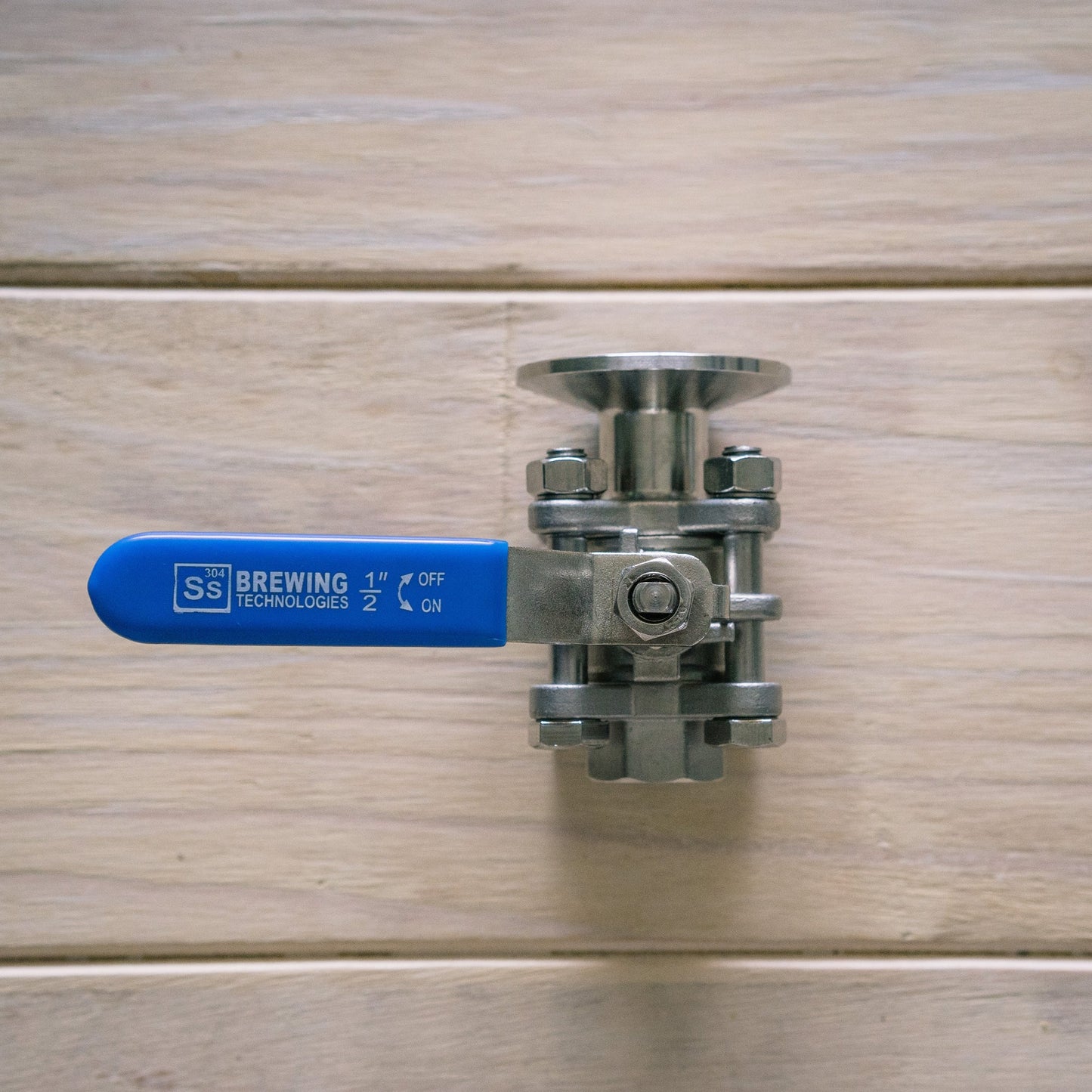 1.5" TC Ball Valve to 1/2" NPT