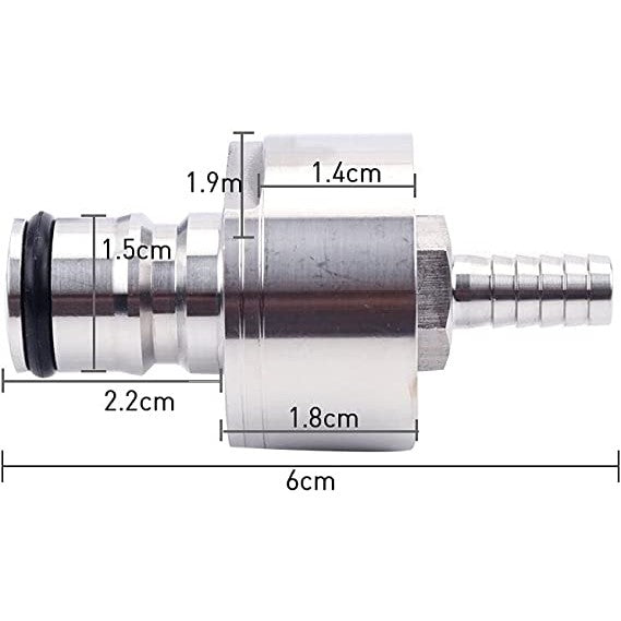 Ball-Lock Carbonation Cap