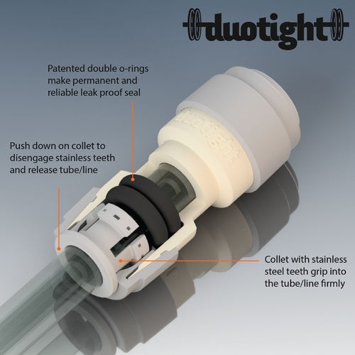 Check Valve - Duotight Push-In Fitting - 8 mm (5/16 in)