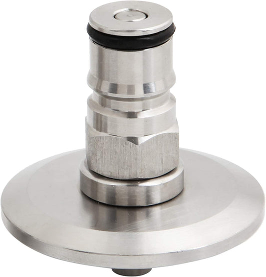 1.5" Tri-Clamp fitting to Ball Lock Post - Adapter