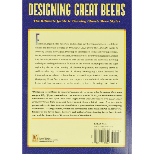 Designing Great Beers